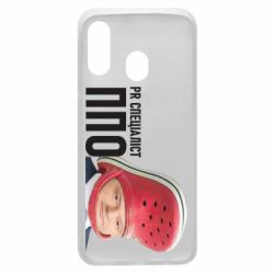 Чехол для Samsung A40 Порошенко, специалист ПВО - PrintSalon