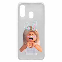 Чехол для Samsung A40 Roblox girl - PrintSalon