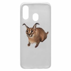 Чехол для Samsung A40 Шлепа кот - PrintSalon