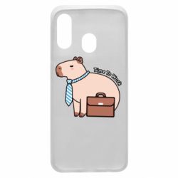 Чохол для Samsung A40 Time To Work - PrintSalon