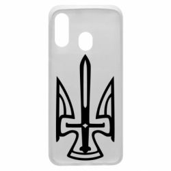Чехол для Samsung A40 Тризуб. - PrintSalon