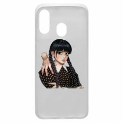 Чехол для Samsung A40 Венсдей и Вещь - PrintSalon