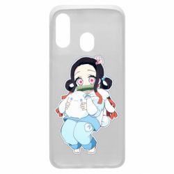 Чехол для Samsung A40 Very cute Nezuko - PrintSalon