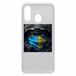Чехол для Samsung A40 Воин ЗСУ - PrintSalon