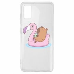Чехол для Samsung A41 Capybara Chilling - PrintSalon