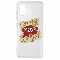 Чехол для Samsung A41 Crit fast - die last - PrintSalon
