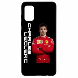 Чехол для Samsung A41 F1 Charles Leclerc - PrintSalon