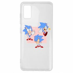 Чехол для Samsung A41 Funny Sonic - PrintSalon