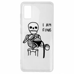 Чехол для Samsung A41 I'm Fine... - PrintSalon