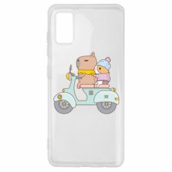 Чехол для Samsung A41 Капибара и Морская свинка - PrintSalon