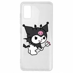 Чохол для Samsung A41 Kuromi devil - PrintSalon