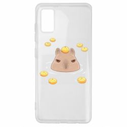 Чехол для Samsung A41 Морда капибары - PrintSalon