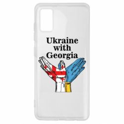 Чехол для Samsung A41 Украина с Грузией - PrintSalon