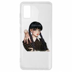 Чехол для Samsung A41 Венсдей и Вещь