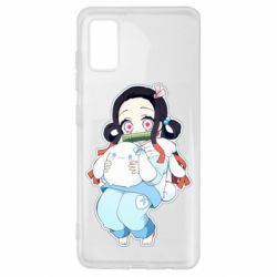 Чехол для Samsung A41 Very cute Nezuko - PrintSalon