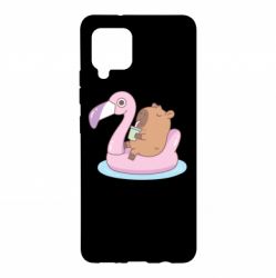 Чехол для Samsung A42 5G Capybara Chilling - PrintSalon