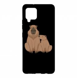 Чехол для Samsung A42 5G Две капибары - PrintSalon