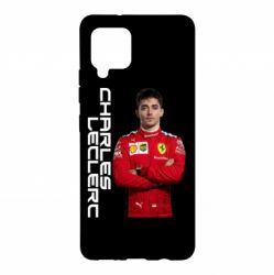 Чехол для Samsung A42 5G F1 Charles Leclerc - PrintSalon