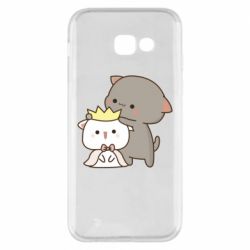 Чехол для Samsung A5 2017 Чиби котики - PrintSalon