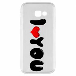 Чехол для Samsung A5 2017 День Валентина I love you - PrintSalon