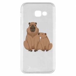 Чехол для Samsung A5 2017 Две капибары - PrintSalon