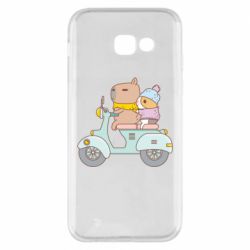 Чехол для Samsung A5 2017 Капибара и Морская свинка - PrintSalon