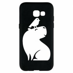Чохол для Samsung A5 2017 Копібара та Пташка - PrintSalon