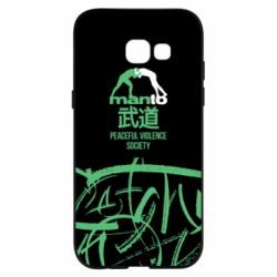 Чехол для Samsung A5 2017 Monto: Peaceful violence society