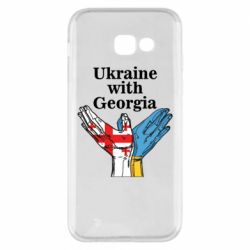 Чехол для Samsung A5 2017 Украина с Грузией-PrintSalon Чехол для Samsung A5 2017 Украина с Грузией