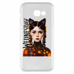 Чехол для Samsung A5 2017 Венздей кошка