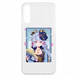 Чехол для Samsung A50 Аяка в рамке - PrintSalon