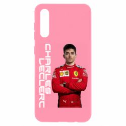 Чехол для Samsung A50 F1 Charles Leclerc - PrintSalon
