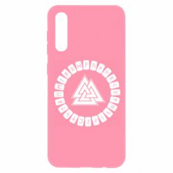 Чехол для Samsung A50 Scandinavian Runes And Walknut - PrintSalon