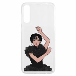 Чехол для Samsung A50 Уэнсдей арт - PrintSalon