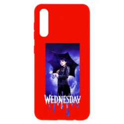 Чехол для Samsung A50 Wednesday Text Logo