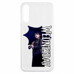 Чехол для Samsung A50 Wendesday Addams - PrintSalon