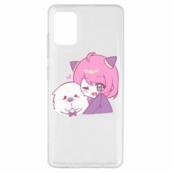 Чехол для Samsung A51 Аня и Бонд Форджер - PrintSalon