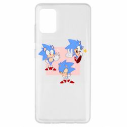 Чехол для Samsung A51 Funny Sonic - PrintSalon