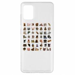 Чехол для Samsung A51 Коты мем. - PrintSalon