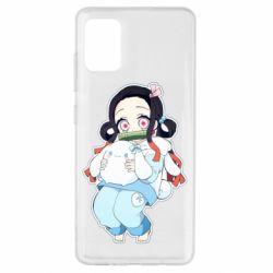 Чехол для Samsung A51 Very cute Nezuko - PrintSalon