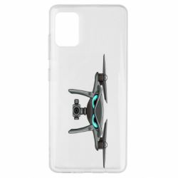 Чехол для Samsung A51 Уверенный дрон - PrintSalon