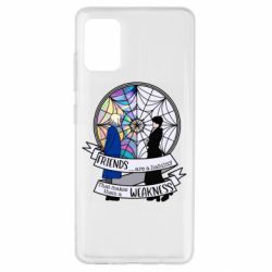 Чехол для Samsung A51 Wednesday and friends - PrintSalon