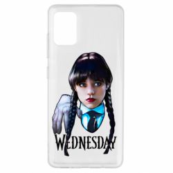 Чехол для Samsung A51 Wednesday and Thing - PrintSalon