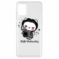 Чехол для Samsung A51 Wednesday Hello Kitty - PrintSalon