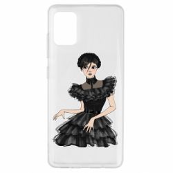 Чехол для Samsung A51 Wednesday Sketch - PrintSalon
