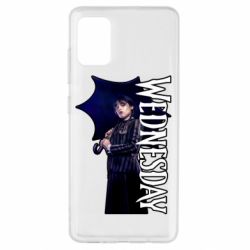 Чехол для Samsung A51 Wendesday Addams - PrintSalon