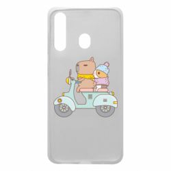 Чехол для Samsung A60 Капибара и Морская свинка - PrintSalon