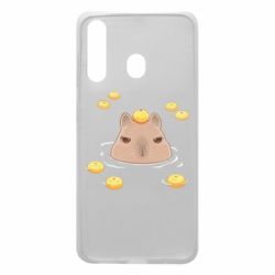 Чехол для Samsung A60 Морда капибары - PrintSalon