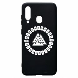 Чехол для Samsung A60 Scandinavian Runes And Walknut - PrintSalon