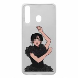 Чехол для Samsung A60 Уэнсдей арт - PrintSalon